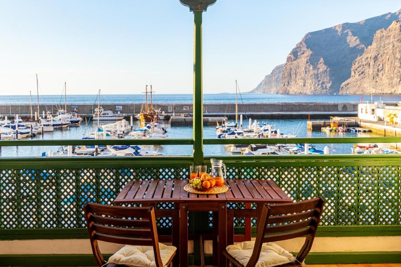 Traditional Canarian Home With Fantastic View Santiago Del Teide Exterior photo
