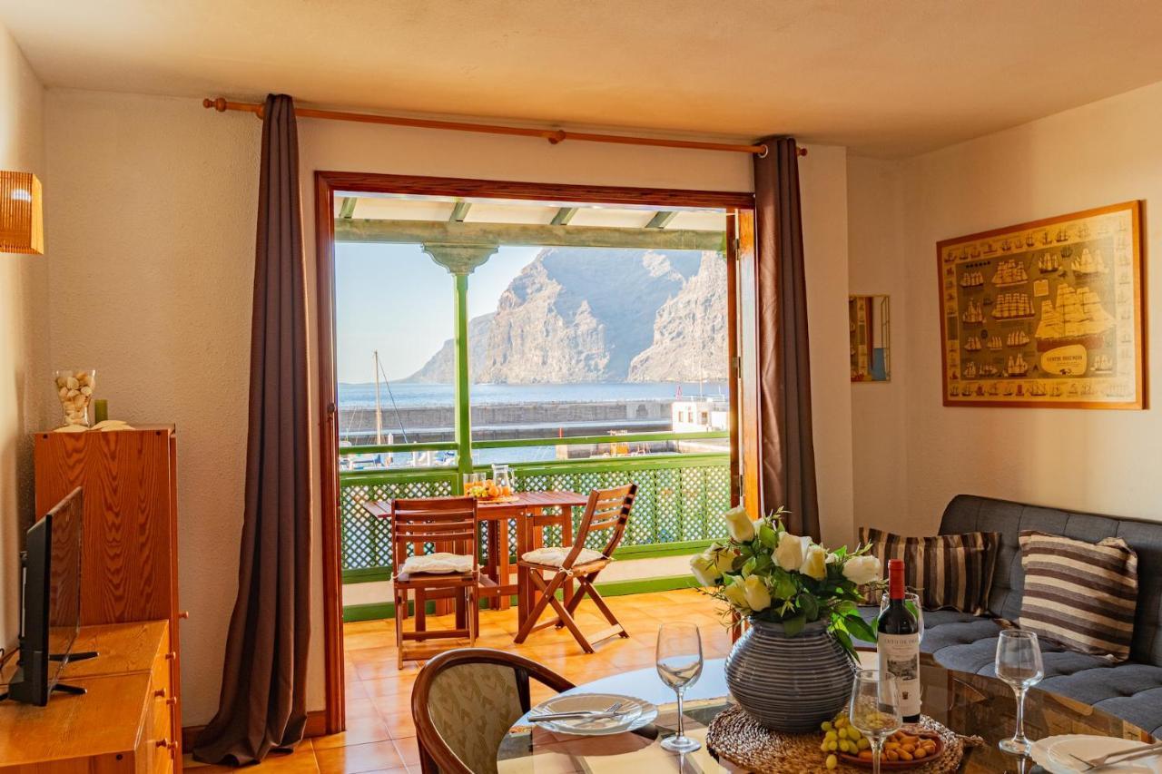 Traditional Canarian Home With Fantastic View Santiago Del Teide Exterior photo