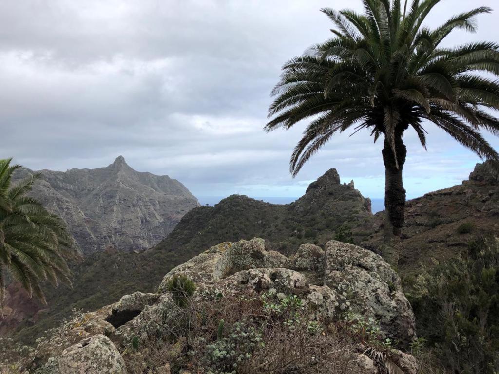 Traditional Canarian Home With Fantastic View Santiago Del Teide Exterior photo