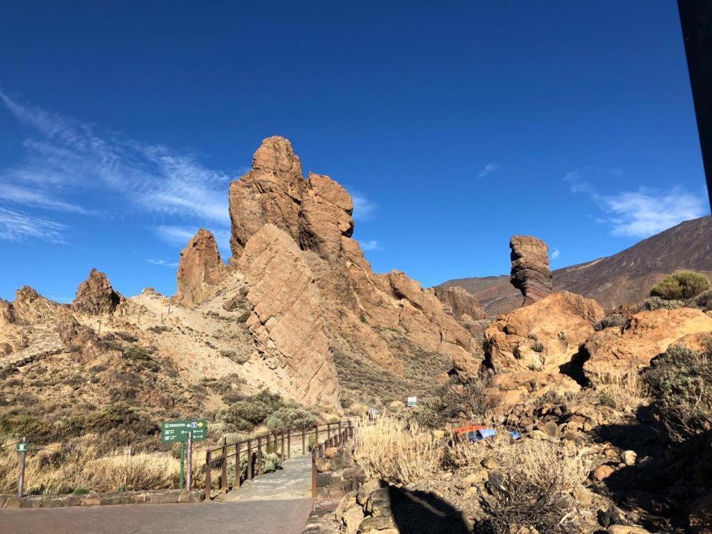 Traditional Canarian Home With Fantastic View Santiago Del Teide Exterior photo